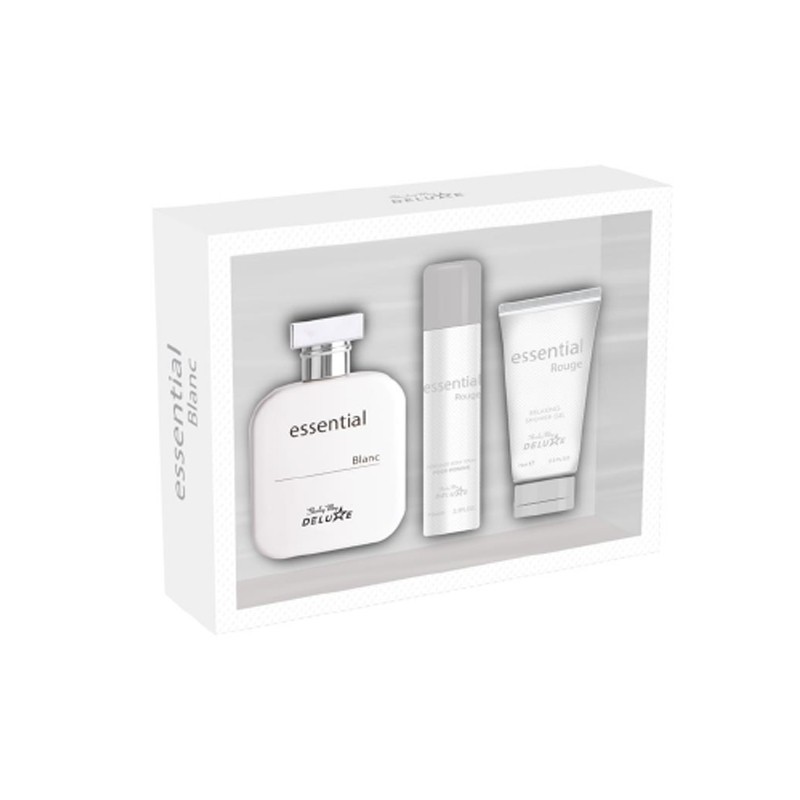 Essential Blanc (Men) طقم ثلاثي من SHIRLEY MAY DELUXE
